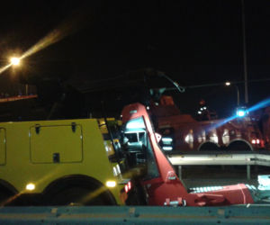 Wypadek na Trasie Siekierkowskiej