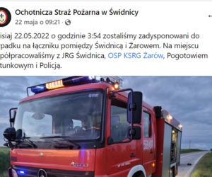 Seria tragicznych wypadków na Dolnym Śląsku 