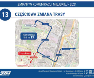 Linie autobusowe pojadą inaczej. W Kielcach będą spore zmiany w komunikacji miejskiej