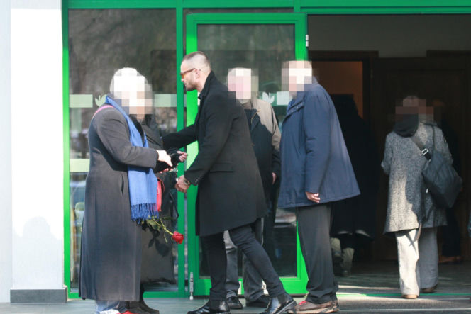 Pogrzeb Mirosława Krawczyka w Gdańsku: Aneta Zając i Mikołaj Krawczyk