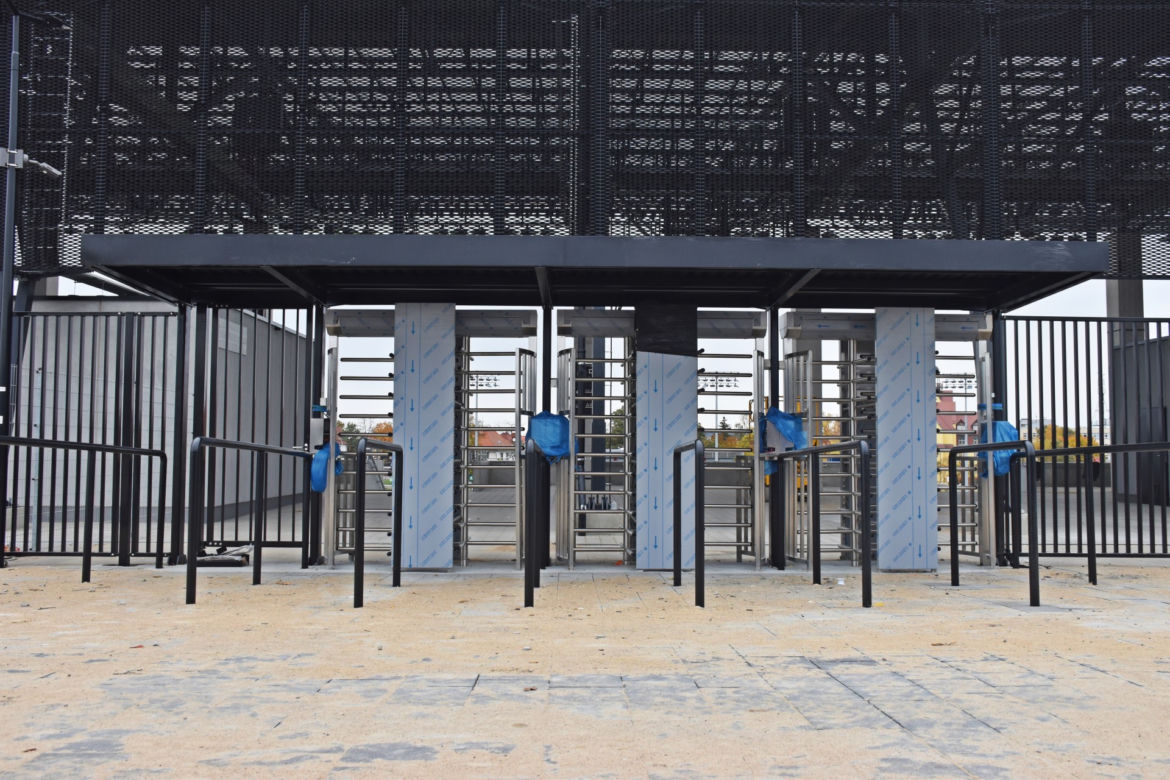 Budowa stadionu w Szczecinie - październik 2020