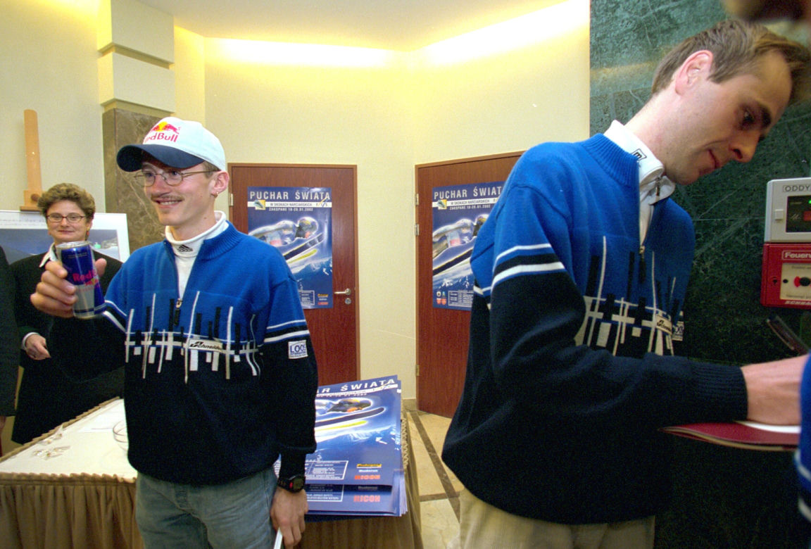 Robert Mateja i Adam Małysz