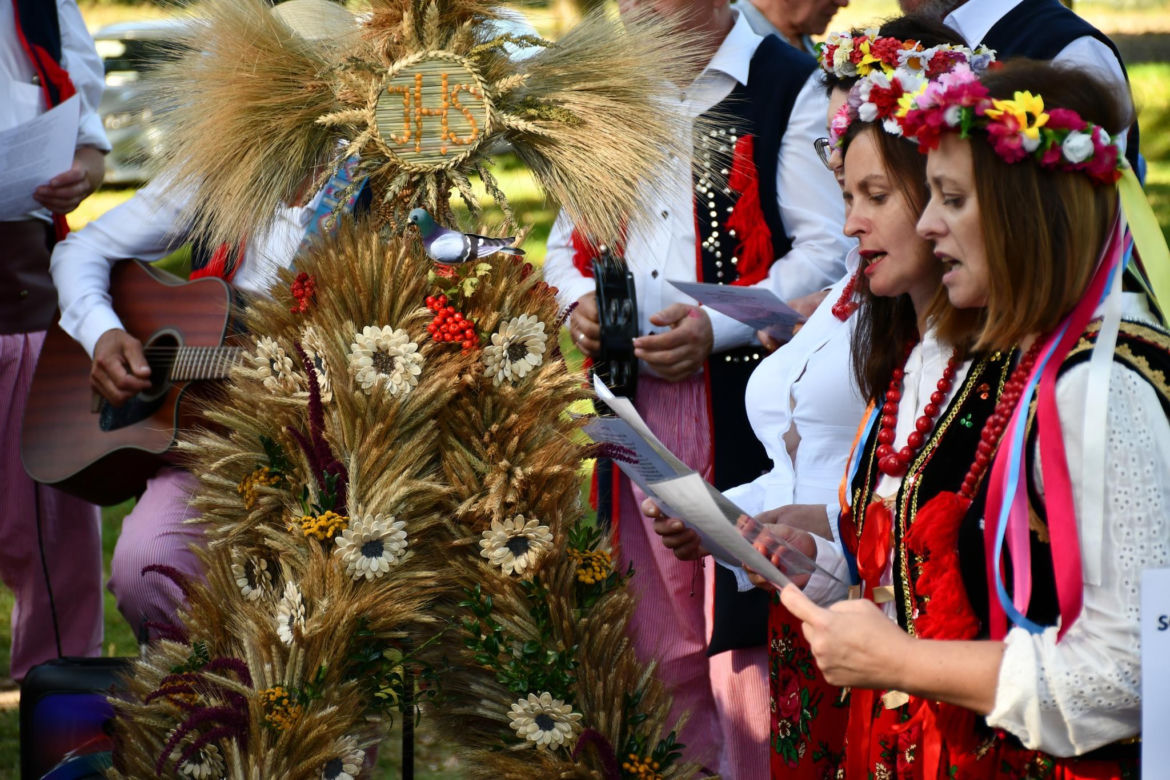 Tłumy na dożynkach w Olsztynku. Zobacz, jak wyglądało tegoroczne święto plonów