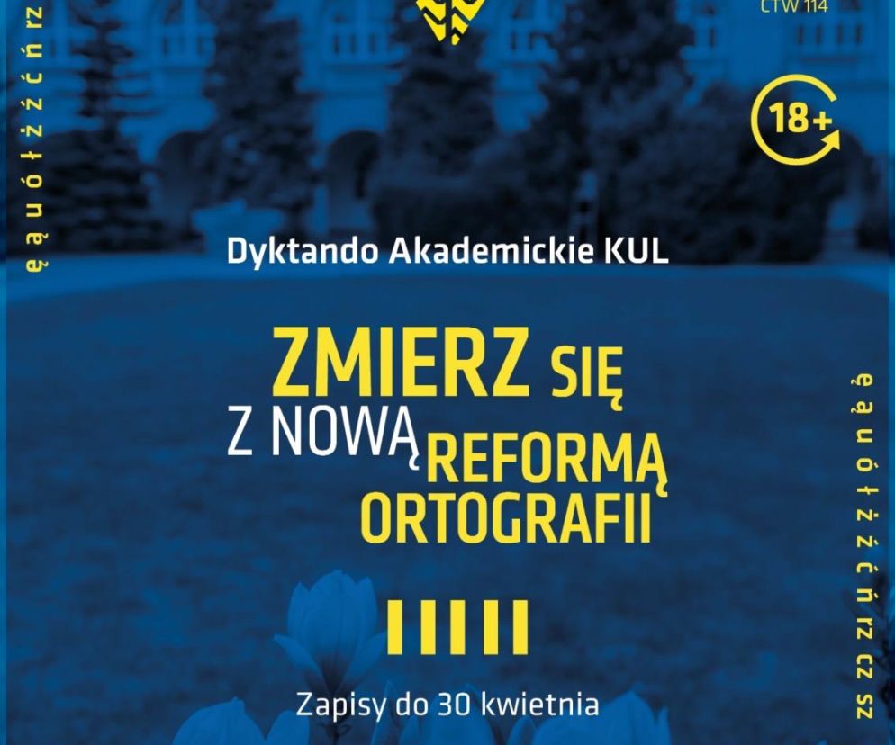 Dyktando Akademickie KUL - ruszają zapisy.