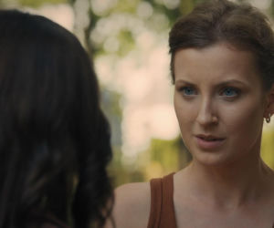 M jak miłość, odcinek 1902. Paula (Marcelina Kieres), Natalka (Dominika Suchecka)