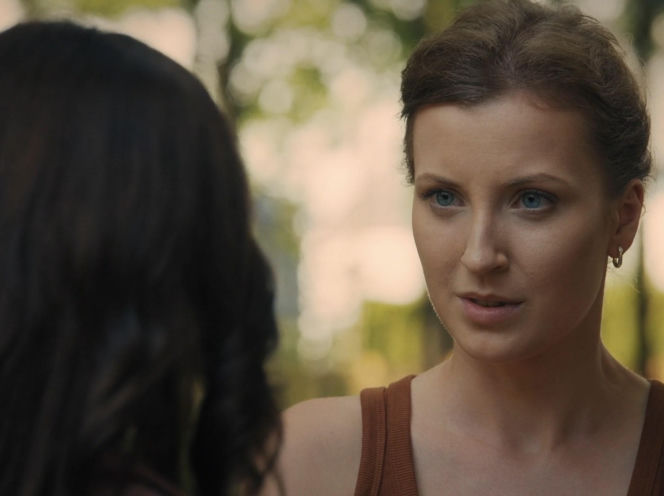 M jak miłość, odcinek 1902. Paula (Marcelina Kieres), Natalka (Dominika Suchecka)