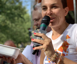 Imprezowy autobus Eski w parku Kasprowicza na Łazarzu!