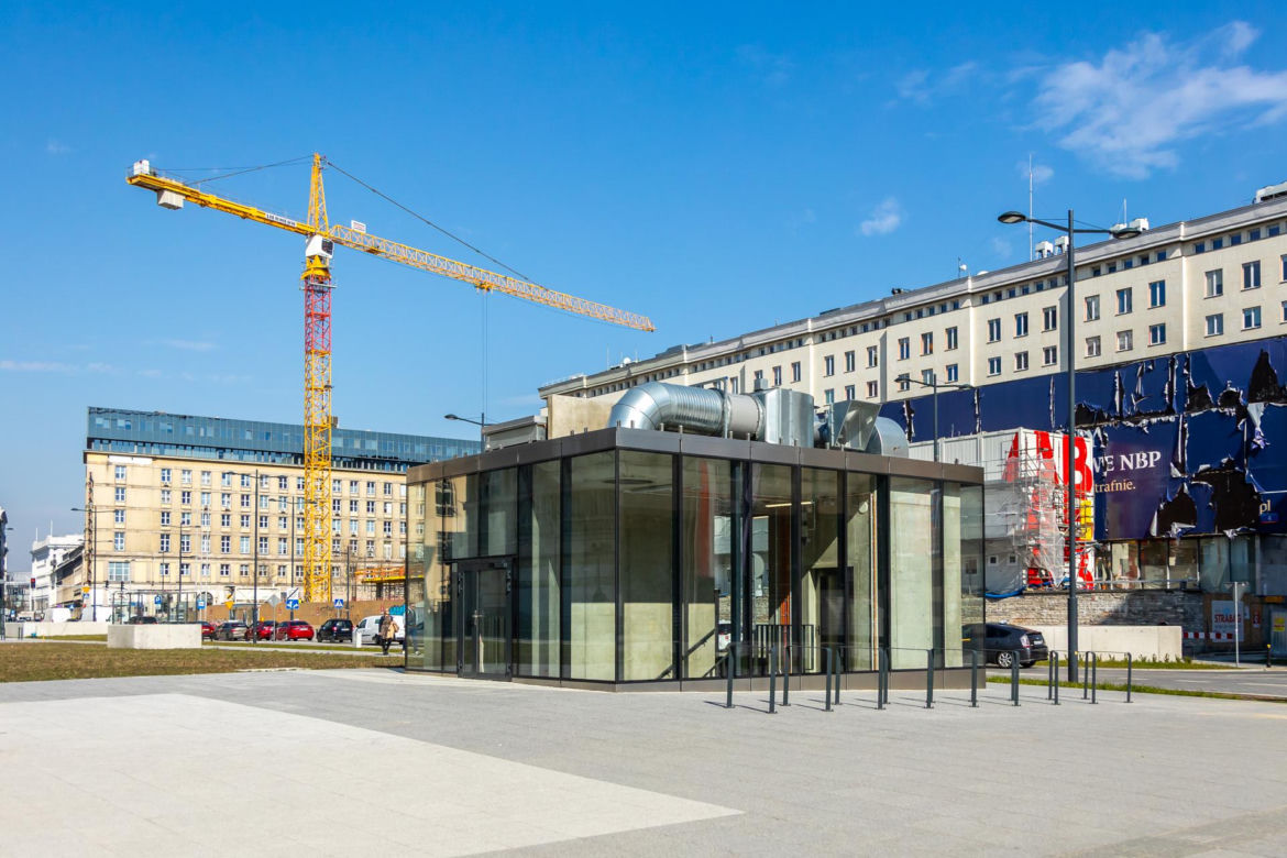 Nowy parking podziemny w centrum Warszawy
