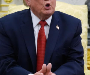 Prezydent USA Donald Trump uciszał w poniedziałek dziennikarkę CNN Kristen Holmes