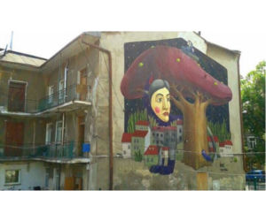 Mural przy ul. Lubartowskiej