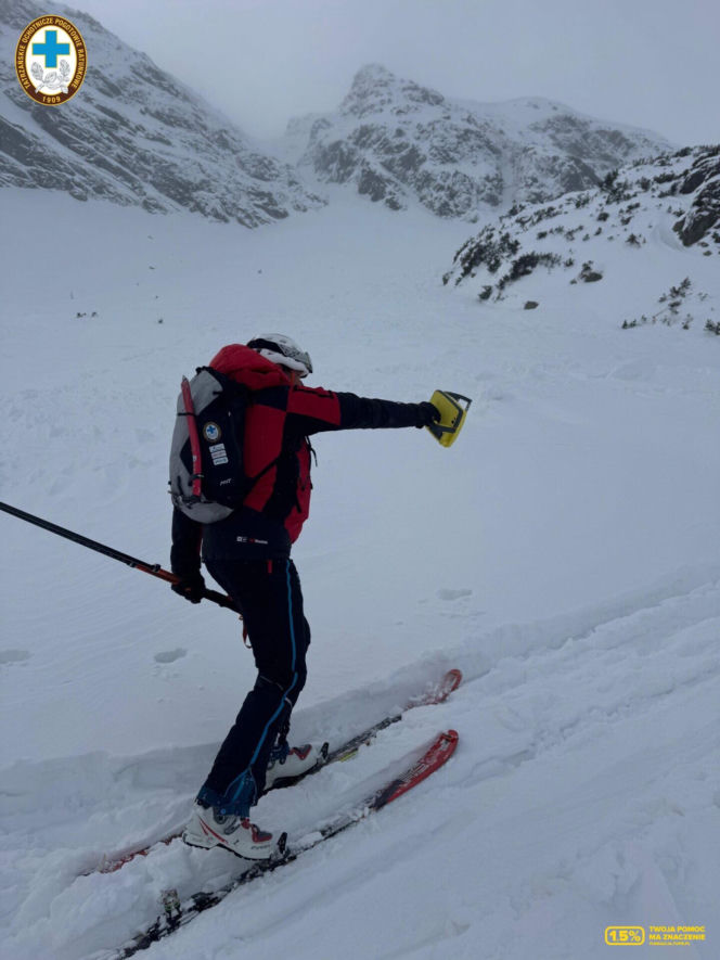 Poszukiwania turysty w Tatrach