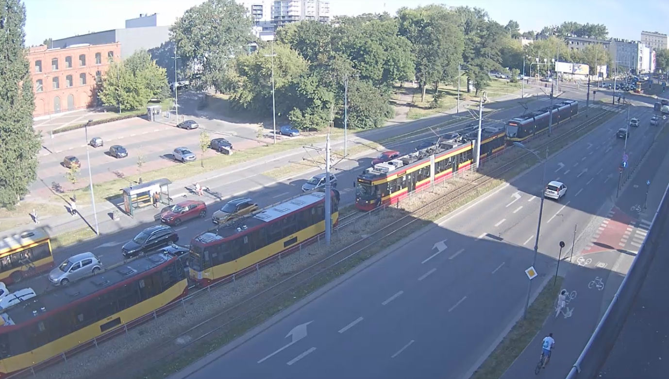 Łódź. Wypadek na Zachodniej