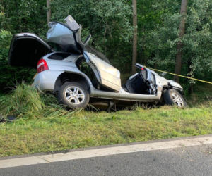 Śmiertelny wypadek w Wesołej. Czołowe zderzenie z ciężarówką 