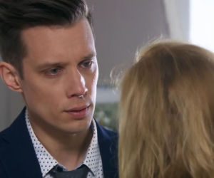 Na Wspólnej odc. 3327. Darek Żbik (Michał Mikołajczak), Justyna Zakościelna (Magdalena Kacprzak)