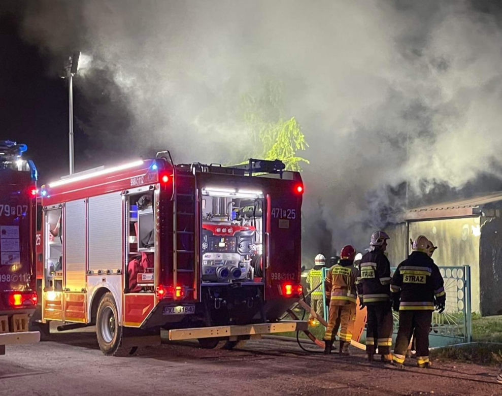 Tragiczny pożar w Kole