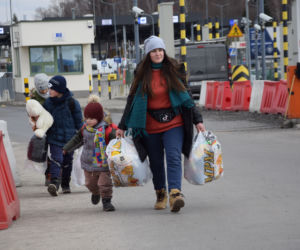 Ukraińcy usprawnili odprawę matek z dziecmi na granicy [ZDJĘCIA]