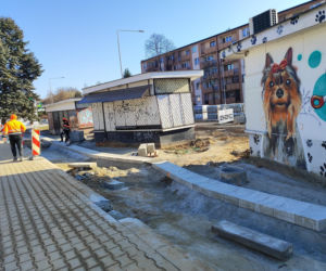 Trwa przebudowa odcinka ul. Chrobrego