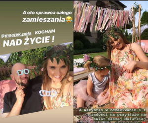 Baby shower Agnieszki Kaczorowskiej