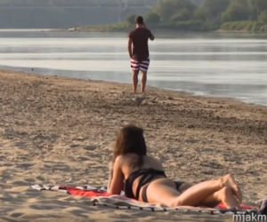 M jak miłość, Iza (Adriana Kalska), Marcin (Mikołaj Roznerski)