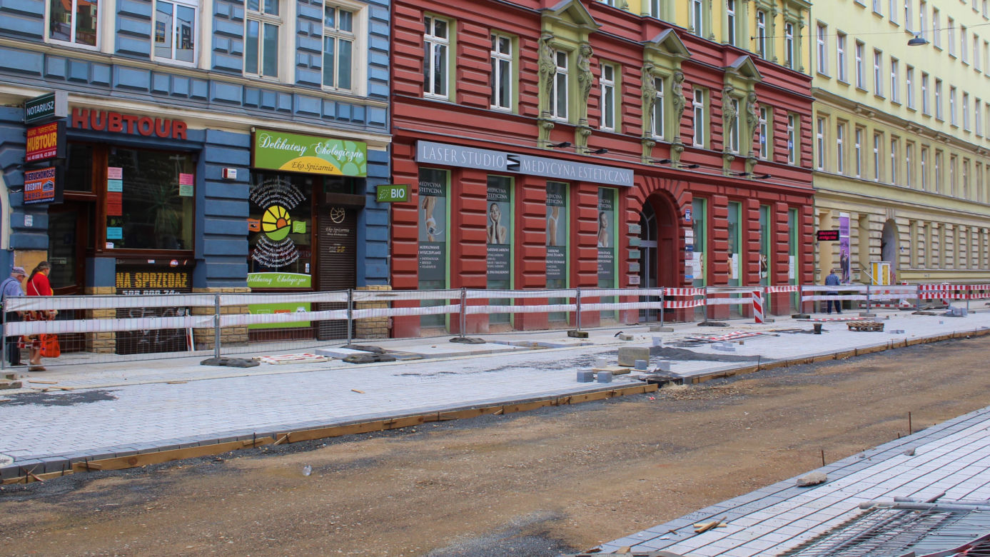 Remont ulicy Jagiellońskiej