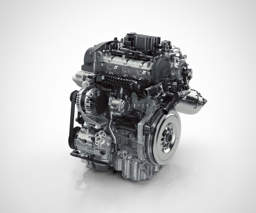 Trzycylindrowy silnik benzynowy Drive-E w Volco XC40