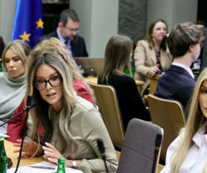 Doda, Małgorzata Rozenek-Majdan i Joanna Krupa w Sejmie