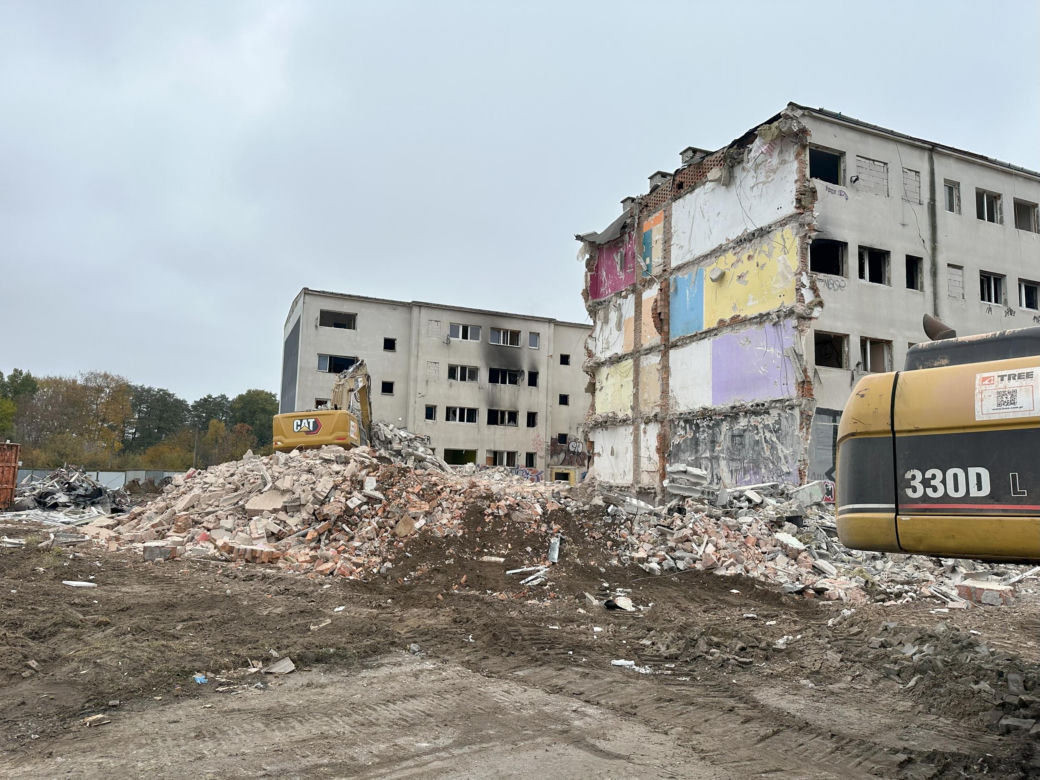 Osiedle Dudziarska znika z powierzchni