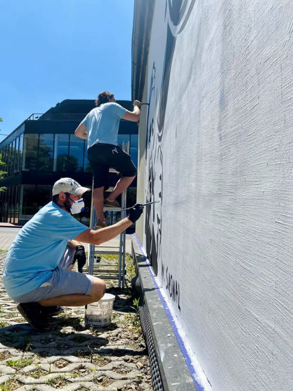 W Katowicach powstał wyjątkowy mural z Rafałem Trzaskowskim. Stworzył go znany artysta [ZDJĘCIA]