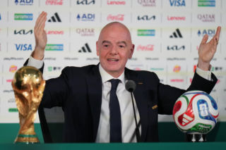 Prezydent FIFA Gianni Infantino grzmi w przedziwnym oświadczeniu: Jesteście pochłonięci nienawiścią!