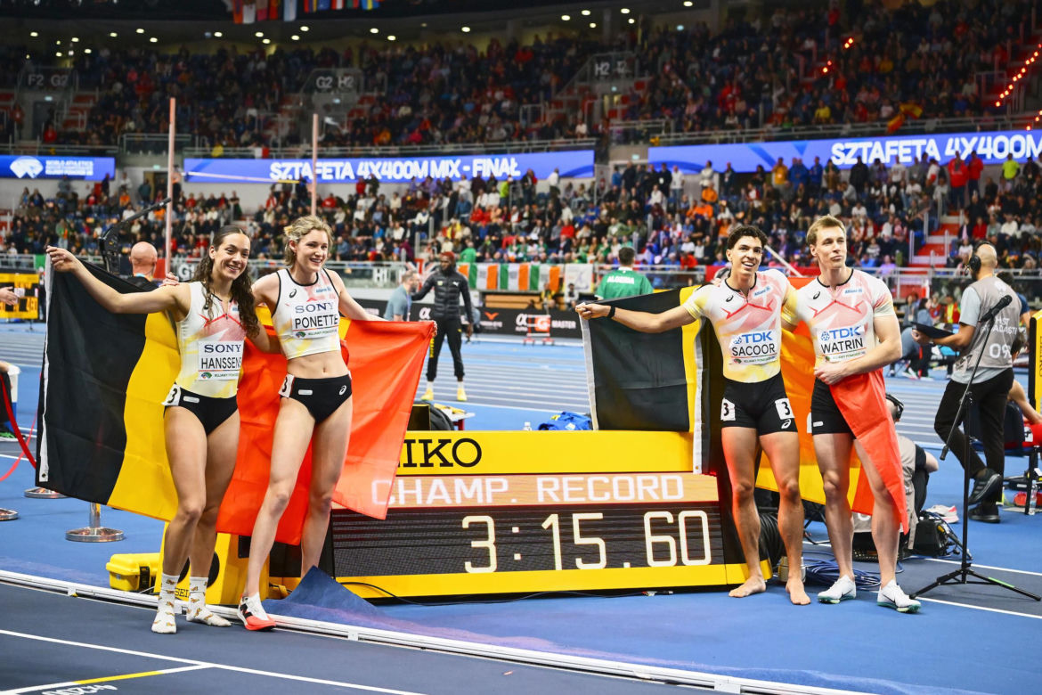 Halowe Mistrzostwa Świata w Lekkoatletyce Kujawy Pomorze 26 w Toruniu: Zdjęcia kibiców i zawodników z soboty, 2. dnia imprezy