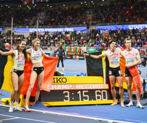 Halowe Mistrzostwa Świata w Lekkoatletyce Kujawy Pomorze 26 w Toruniu: Zdjęcia kibiców i zawodników z soboty, 2. dnia imprezy