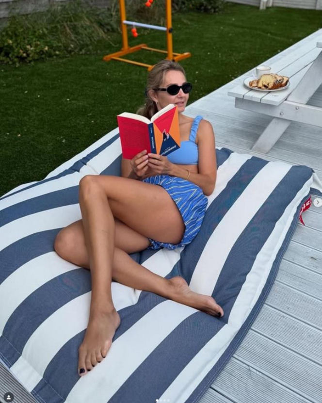 Małgorzata Socha gra nogami