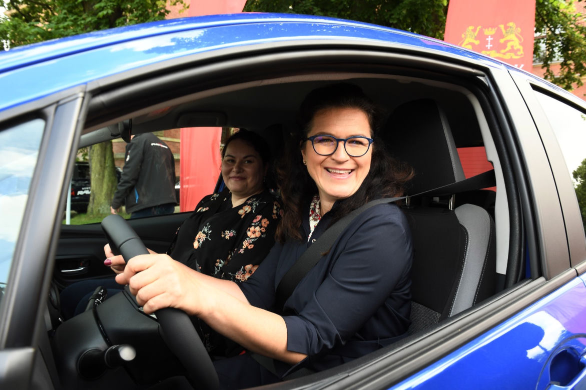 Gdańsk: Dostała samochód od miasta, bo płaci podatki [ZDJĘCIA]