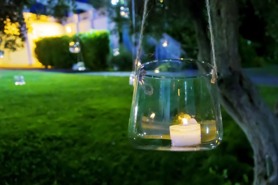 Lampion ze szkła