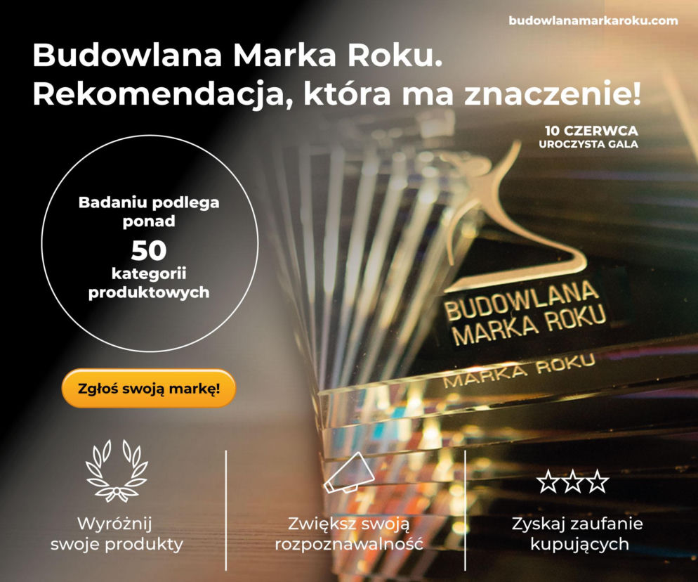 Budowlana Marka Roku 2026. To już 22. edycja