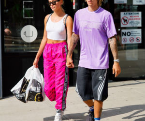 Hailey Baldwin całuje Justin Bieber