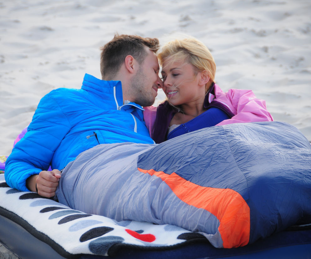 Pierwsza miłość. Jowita (Joanna Opozda), Radek (Mateusz Banasiuk)