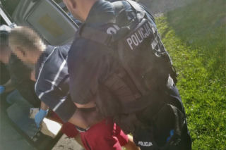 Kościerzyna: Diler narkotyków zatrzymany. Zaatakował policjantów