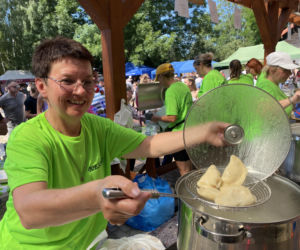Warmińska Uczta Pierogowa w Biesowie. Ekipa Eska Summer City wpadła na najsmaczniejszą imprezę w regionie