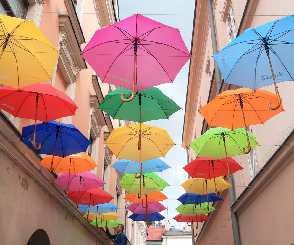 Kolorowe parasolki