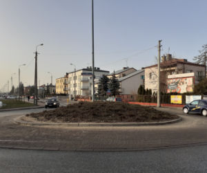 Siedleckie szkoły przy ul. Konarskiego i Prusa i ich okolica w lutym 2021 roku