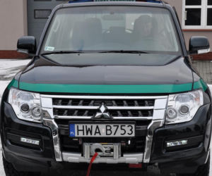 Mitsubishi Pajero Straży Granicznej