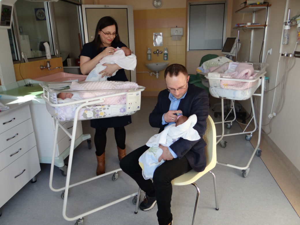 Trojaczki przyszły na świat w Elblągu