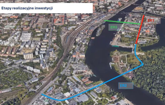 Nowy układ komunikacyjny na Kępie Parnickiej