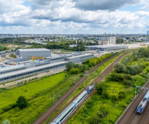 Budowa stacji techniczno-postojowej STP Karolin w Warszawie