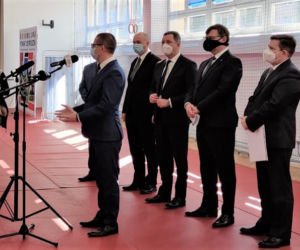 Otwarcie pierwszego pilotażowego Punktu Szczepień Powszechnych w Ostródzie