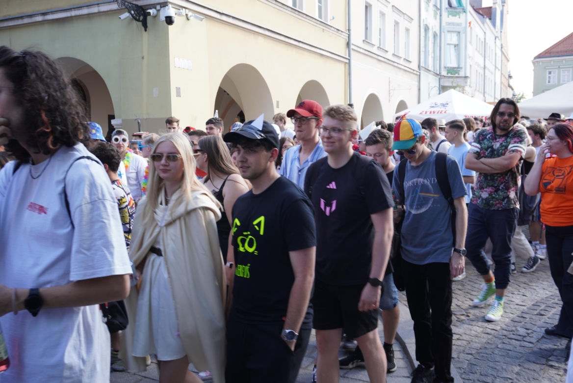 Igry 2024. Barwny korowód studentów przeszedł ulicami Gliwic