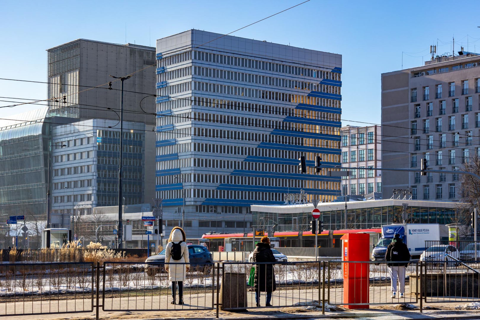 Biurowiec PKO na rogu Marszałkowskiej i Nowogrodzkiej w Warszawie