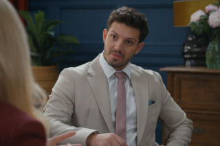 Barwy szczęścia, odcinek 3268.  Karolina (Marta Dąbrowska), Justin (Jasper Sołtysiewicz)