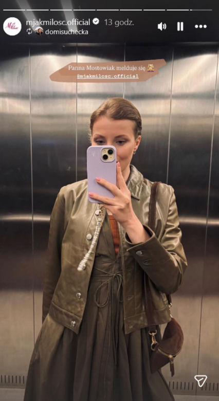 M jak miłość nowy sezon na planie. Natalka (Dominika Suchecka)
